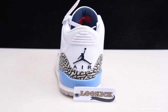 Official Maikesneakers UNC CT8532-104 Jordan 3 Air 0724